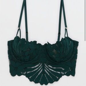 Show off unlined lace bra